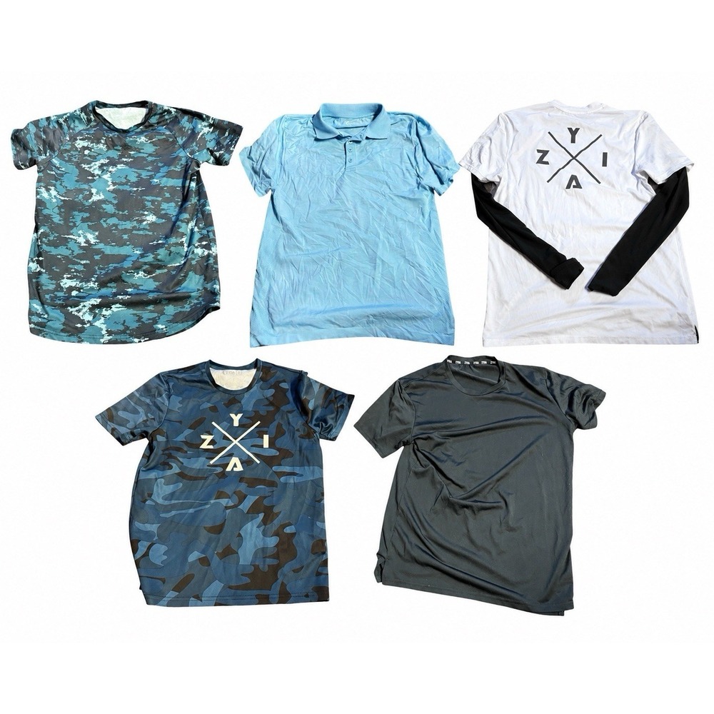 Zyia Active Women's Small Lot of 5 Tops Shirts Activewear Leisure Workout